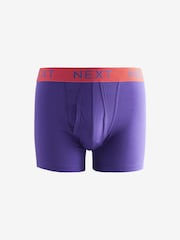 Bright Pink/Green/Blue Contrast Colour 15 Pack A-Front Boxers - Image 8 of 16