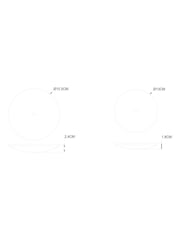 White Aurora Small and Large Spare Part for K92683 and B51712 - Image 3 of 3