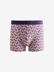Arctic Winter Animals 4 pack Cotton Rich Trunk Boxers 4 Pack - Image 3 of 7