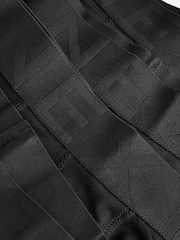 Black Big Text Tonal Waistband 4 Pack Hipster Boxers - Image 4 of 4