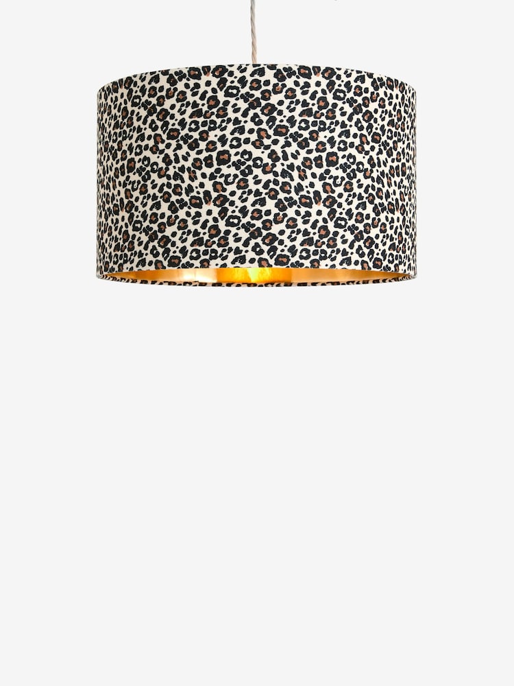 Natural Leopard Print Easy Fit Shade - Image 5 of 5