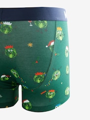 Vánoční motiv s kapustami - Trenýrky - Obrázek 2 z 3