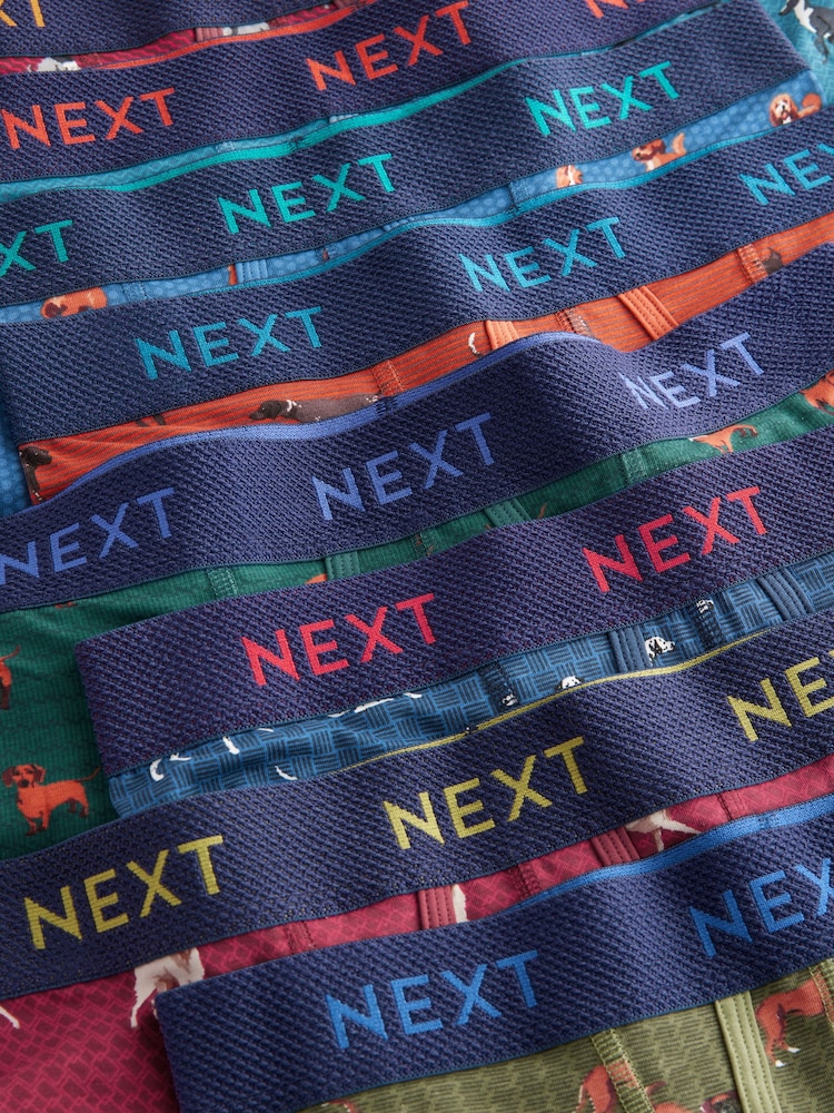 Dog Pattern A-Front Boxers 8 Pack - Image 11 of 11