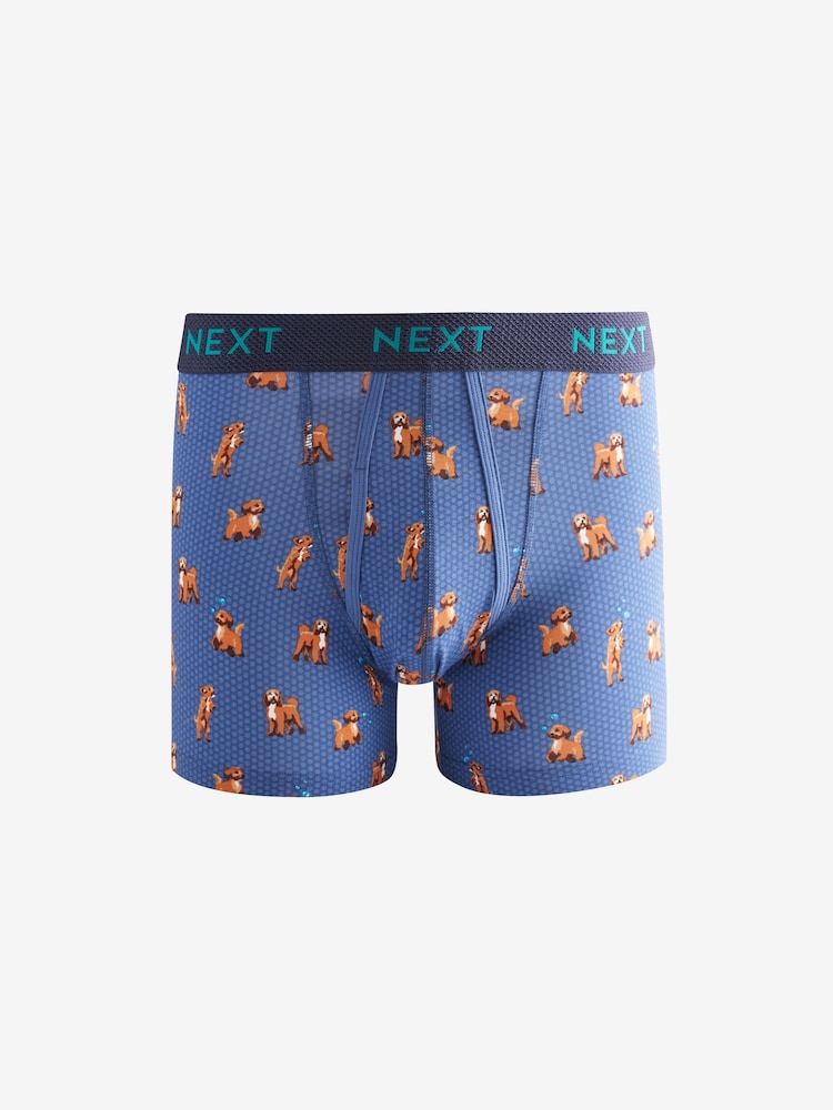 Hundemuster - Boxershorts mit A-Front, 8er-Pack - Bild 2 von 11 Hundemuster - Boxershorts mit A-Front, 8er-Pack - Bild 2 von 11