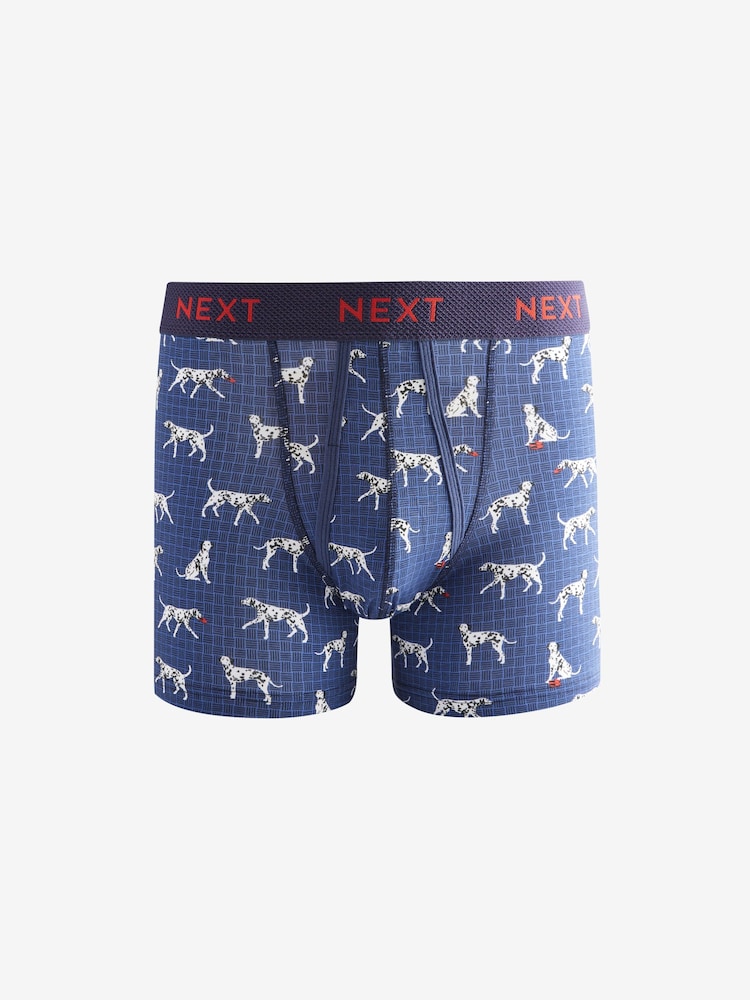 Dog Pattern A-Front Boxers 8 Pack - Image 9 of 11