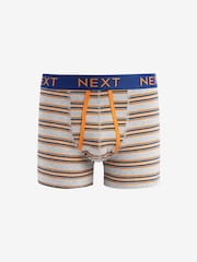 Blue/Purple Pastel Stripe A-Front Boxers 4 Pack - Image 2 of 7