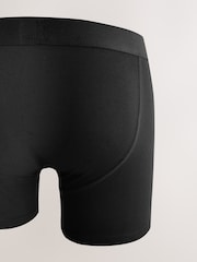 Black Grey Metallic Waistbands 10 pack A-Front Boxers - Image 3 of 5