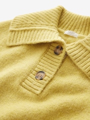 Olive Green Collar Jumper (3-16yrs) - Image 6 of 7