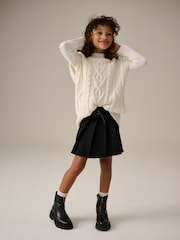 Ecru Cable Knitted Tank (3-16yrs) - Image 1 of 8