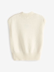 Ecru Cable Knitted Tank (3-16yrs) - Image 6 of 8