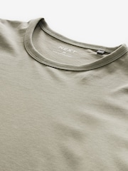 Bleu/Gris/Rose/Vert - Slim Fit (Slim Fit) - T-shirt de sous-vêtements en coton 100% 5 Lot - Image 17 de 17