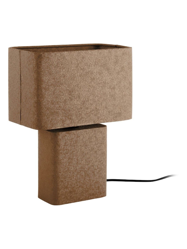 Leitmotiv Mocha Brown Boaz Recto Table Lamp - Image 1 of 3