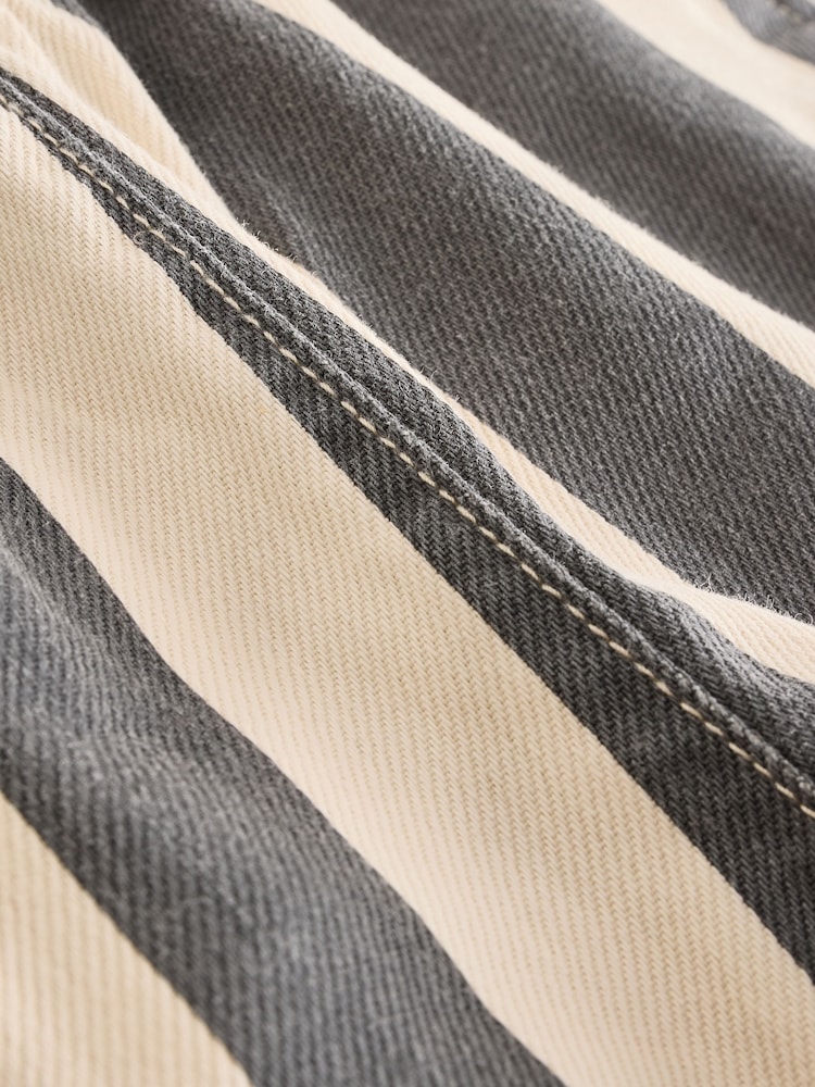 Monochrome Stripe 100% Cotton Trousers (3mths-7yrs) - Image 8 of 8
