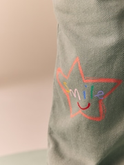 Khaki Green 100% Cotton Sweatshirt and Trousers Set (3mths-7yrs) - Image 7 of 10
