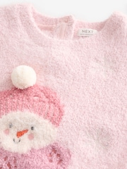 Pink Snowman Christmas Jumper (2-8yrs) - Image 6 of 7