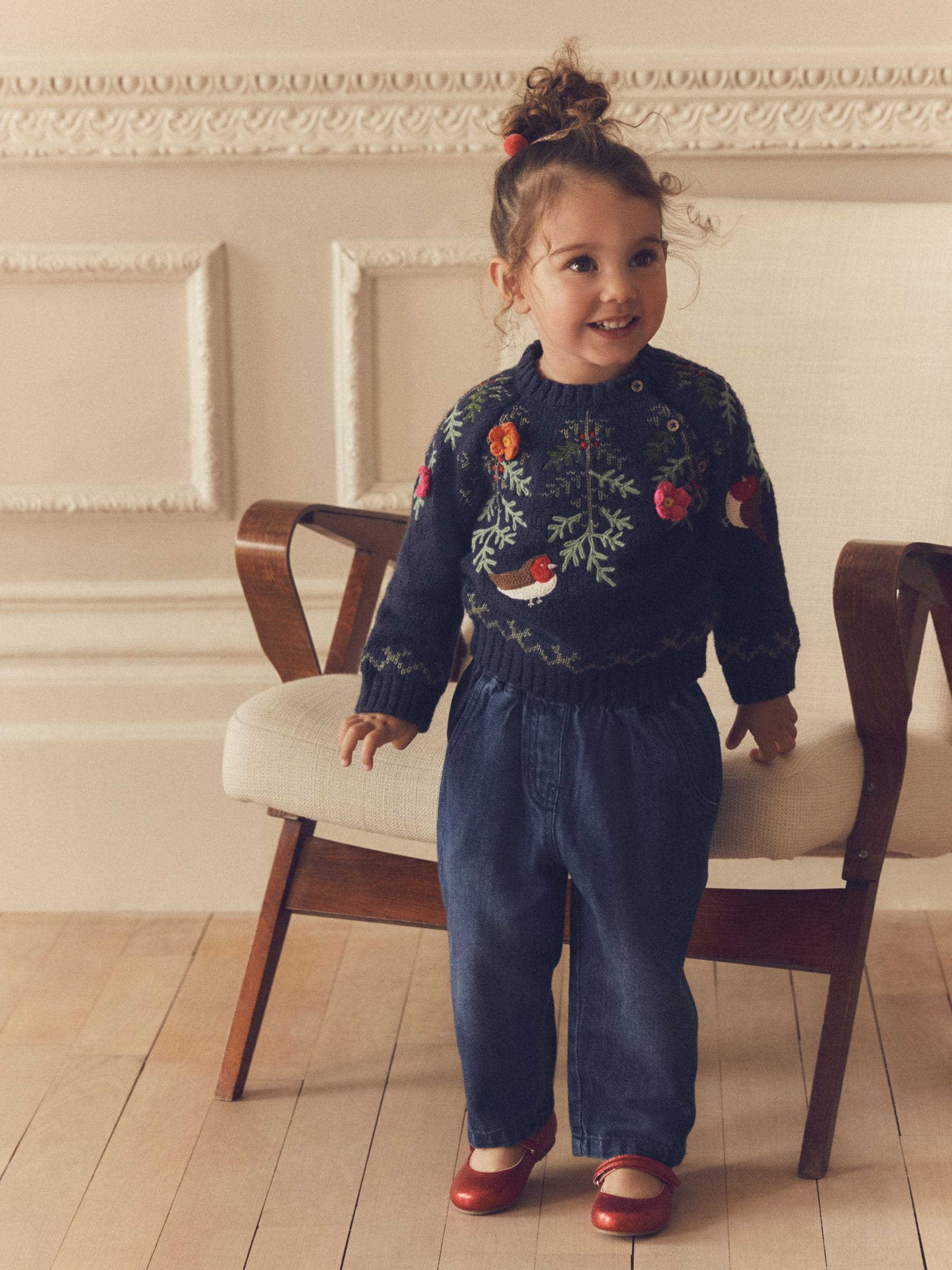 Buy Navy Robin Christmas Jumper 3mths 7yrs from Next Ireland