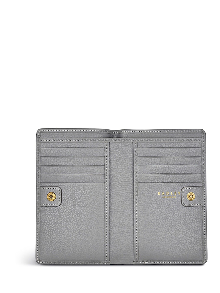 Radley London Medium Grey Come Rain Or Shine Bifold Purse - Image 4 of 4