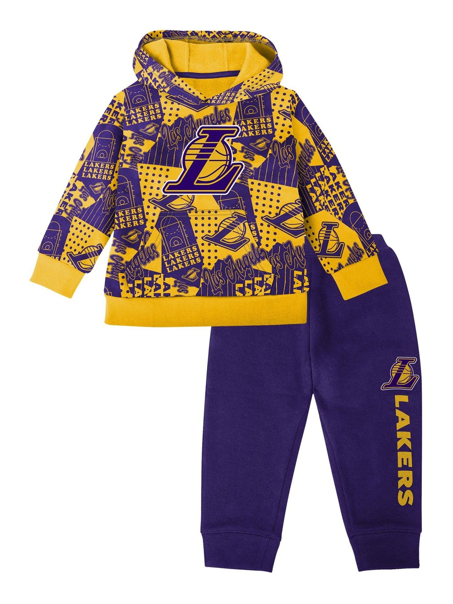 Outlets LA Lakers Two Hype tracksuit Large Men's