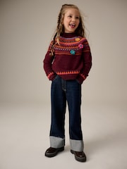 Plum Purple Fairilse Jumper (3-16yrs) - Image 2 of 4