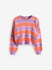 Multi Stripe Boxy Jumper (3-16yrs) - Image 1 of 4