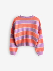 Multi Stripe Boxy Jumper (3-16yrs) - Image 2 of 4