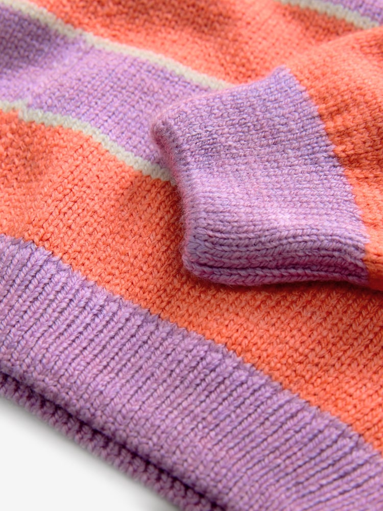Multi Stripe Boxy Jumper (3-16yrs) - Image 4 of 4