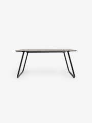 MADE.COM Grey Dwyer Ceramic Marble 6 Seater Fixed Dining Table - Image 6 of 6