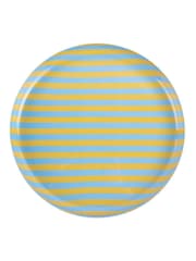 Present Time Citrine Yellow Soft Blue Animado Medium Citrine Plate - Image 3 of 3