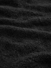 Black Hooded Jumper Dress (3-16yrs) - Image 8 of 8