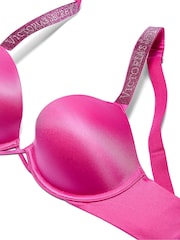 Victoria's Secret Pink Fire Add 2 Cups Push Up Bombshell Shine Strap Bra - Image 3 of 3