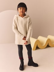 Ecru Hooded Jumper Dress (3-16yrs) - Image 1 of 7