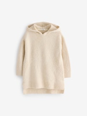 Ecru Hooded Jumper Dress (3-16yrs) - Image 4 of 7
