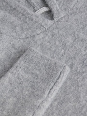 Grey Hooded Jumper Dress (3-16yrs) - Image 7 of 7