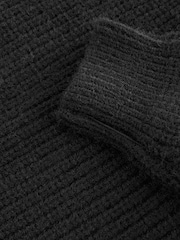 Black Zip Jumper Dress (3-16yrs) - Image 9 of 9