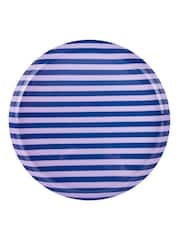Present Time Cobalt Blue Soft Purple Animado Large Plate - Image 3 of 3