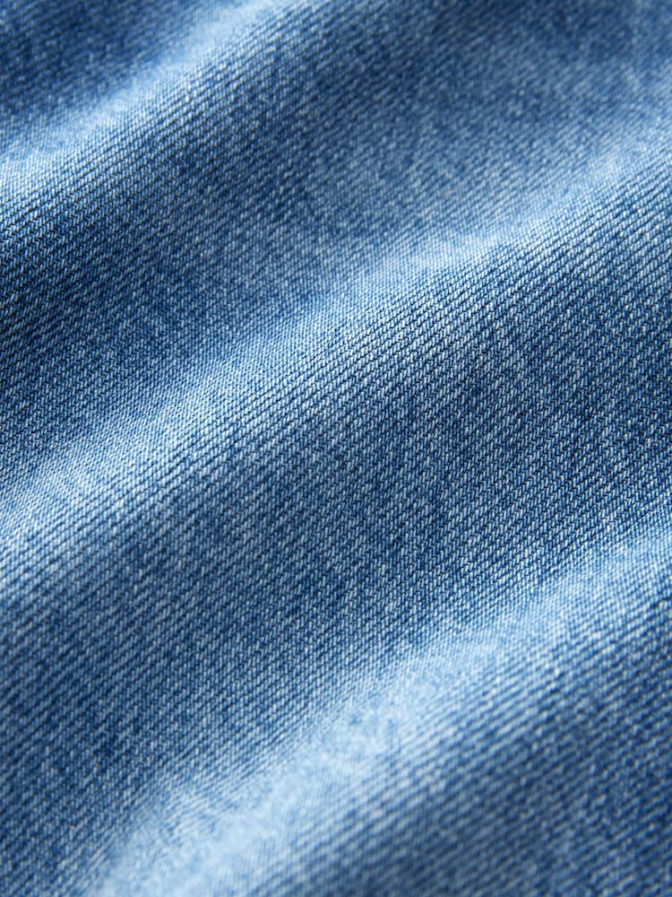 أزرق مرصع - 100% Cotton Jeans - صورة 10 من 10