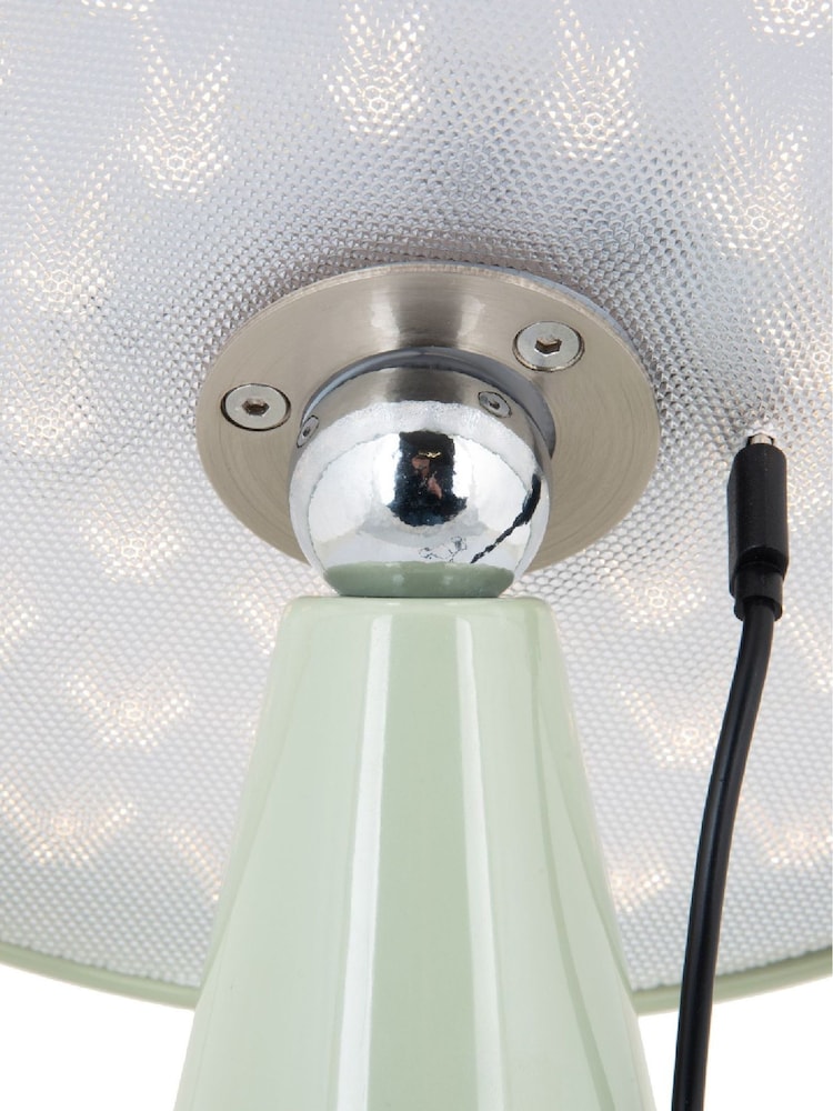 Leitmotiv Grayed Jade Phoebe LED Table Lamp - Image 4 of 4