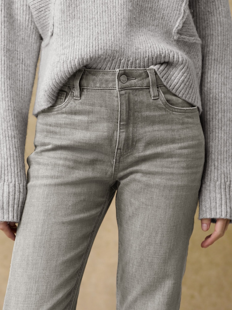 Gris - Jean slim coupe droite - Image 4 of 8