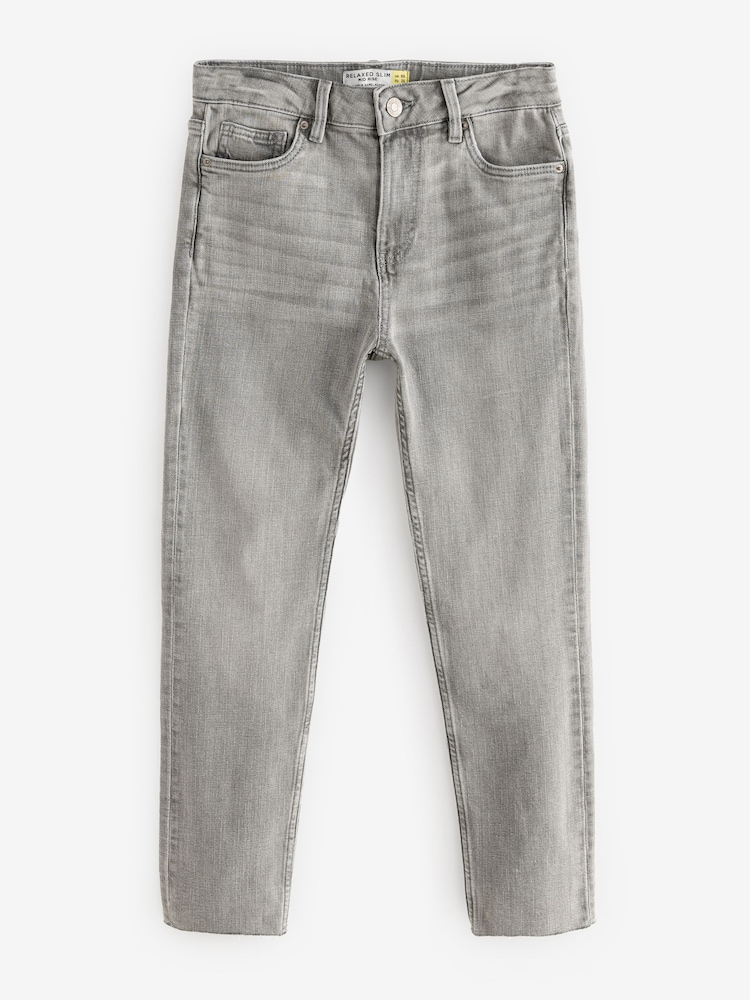 Gris - Jean slim coupe droite - Image 6 of 8