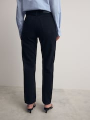 Black 100% Cotton Column Mom Jeans - Image 3 of 8