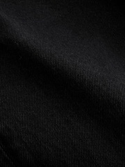 Black 100% Cotton Column Mom Jeans - Image 8 of 8