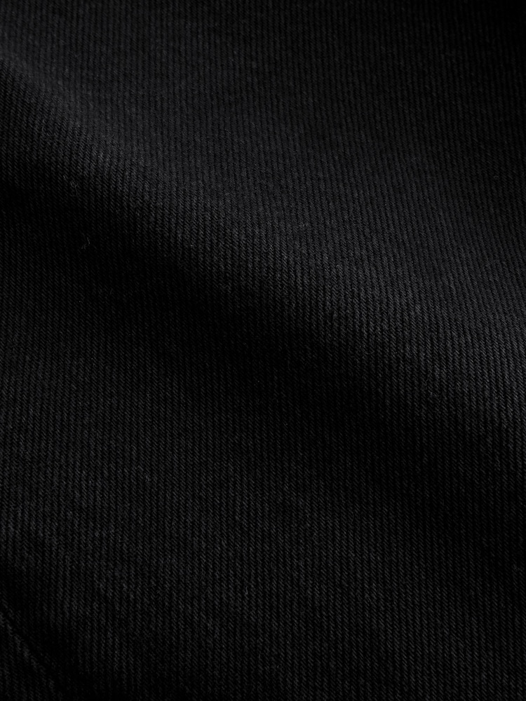 Black 100% Cotton Column Mom Jeans - Image 8 of 8