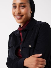 FatFace Jenny Cord Black Shirt - Image 3 of 4