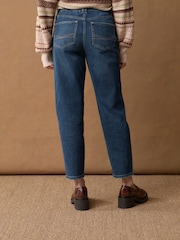 Tintenblau - Bequeme Mom-Stretchjeans - Bild 2 von 7