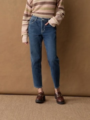 Tintenblau - Bequeme Mom-Stretchjeans - Bild 4 von 7