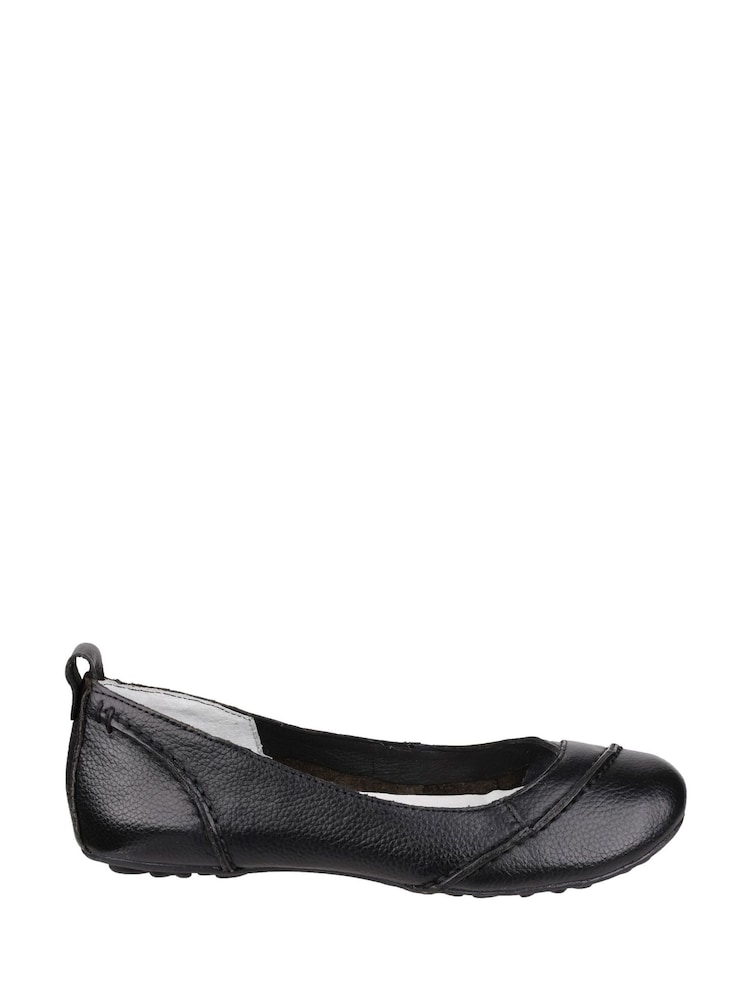 Negro - Zapatos de bailarina Janessa de Hush Puppies - Imagen 1 de 5