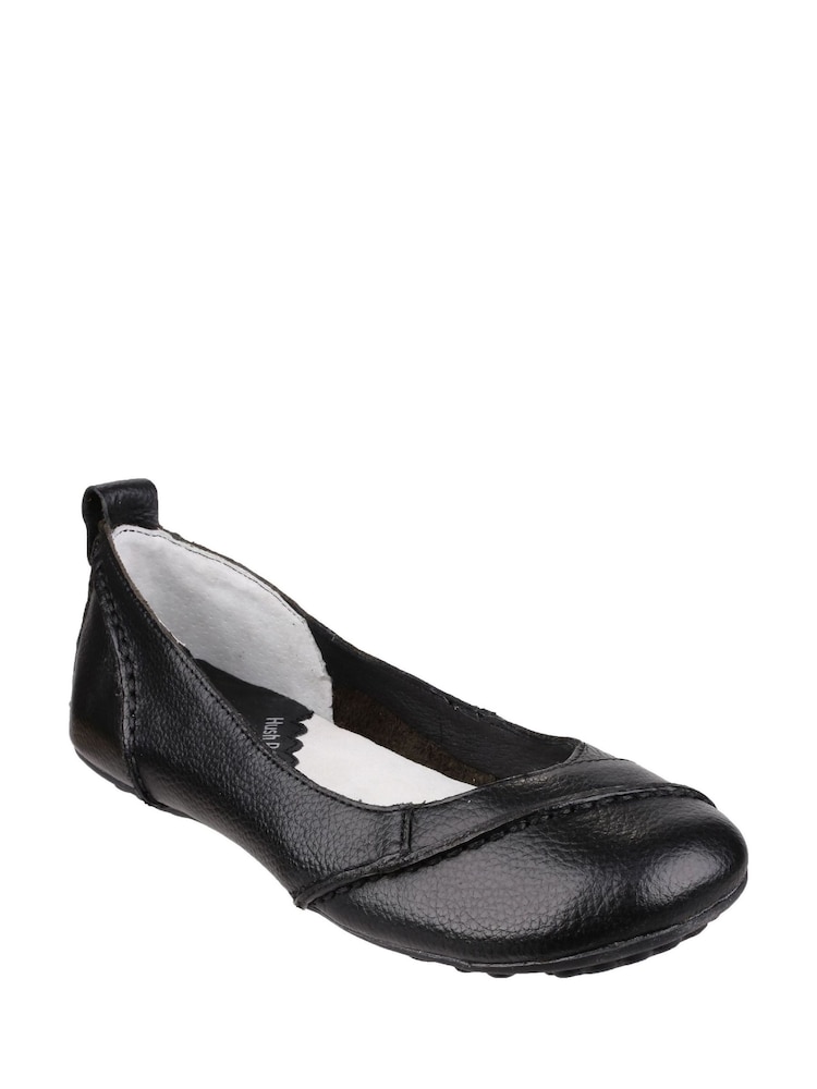 Negro - Zapatos de bailarina Janessa de Hush Puppies - Imagen 2 de 5
