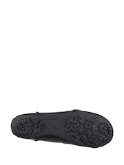 Negro - Zapatos de bailarina Janessa de Hush Puppies - Imagen 4 de 5