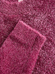 Berry Pink Sparkle Jumper Dress (3-16yrs) - Image 6 of 7