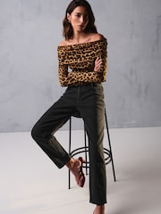 Washed Black Mom Comfort Stretch Jeans - Image 2 of 7